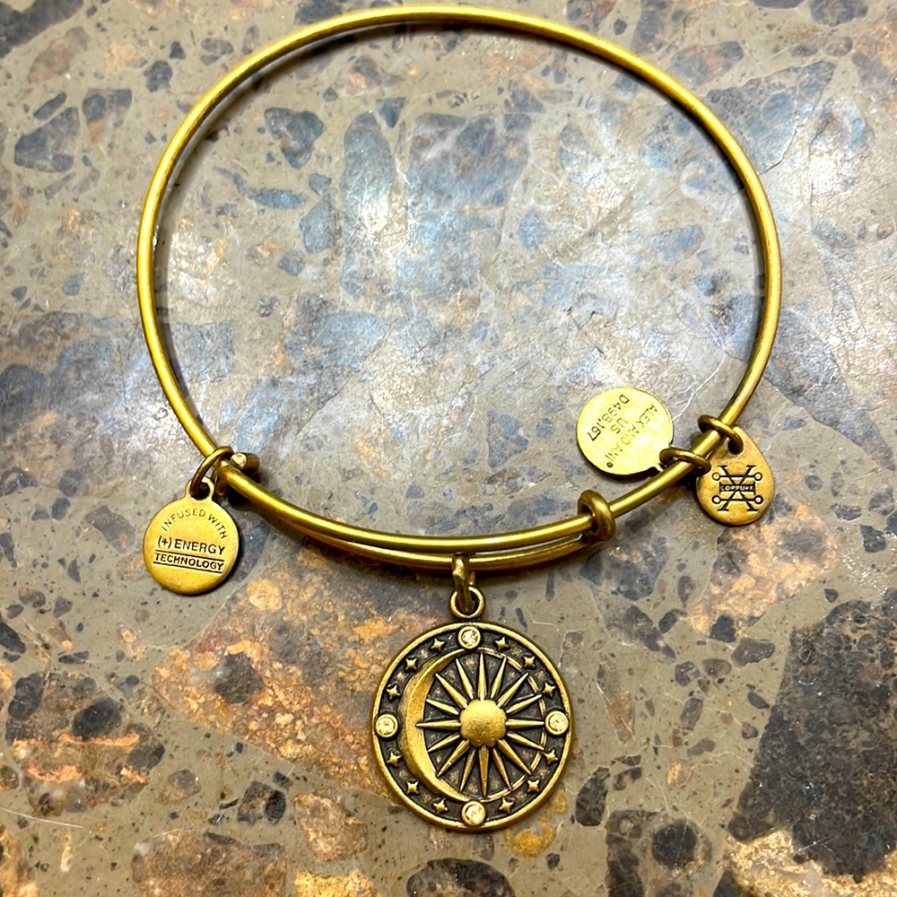 Alex and Ani gold bracelet